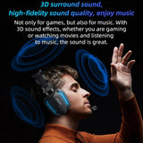 Casti Yesido Wired (EK03), for Gaming, Jack 3.5mm, USB, with Microphone, Lights, 2m, Negru