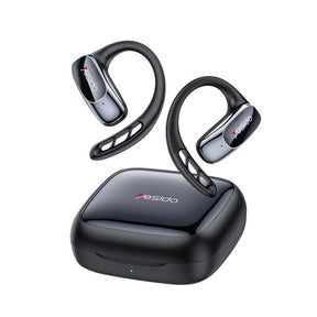Casti Yesido (YSP24), with Bluetooth V5.4, Open-ear Design, Three-band Prominence, Touch, 400mAh, USB-C, Negru