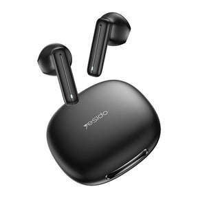 Casti Yesido (TWS25), with Microphone, Bluetooth V5.3, Touch Control, Half-In-ear Design, 250mAh, Negru