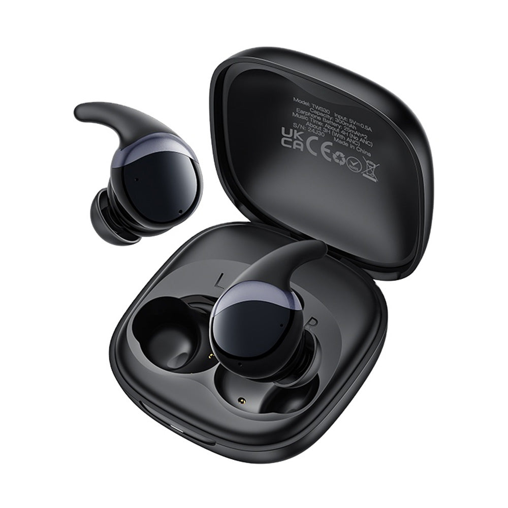 Casti Yesido (TWS30), with ANC, TWS, Microphone, Bluetooth 5.3, In-ear Design, 300mAh, Negru