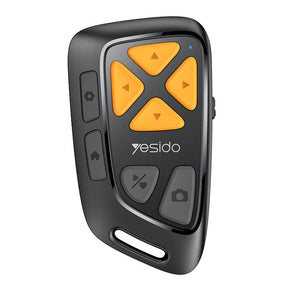 Suport Yesido Bluetooth Remote Control (SF25), Swipe videos/Read Novels/Take Photos Remotely, 200mAh, Negru