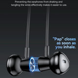 Casti Yesido (YSP20), Magnetic, Neckband Design, with Bluetooth V5.3, 400mAh, Type-C, Negru