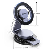 Suport Ugreen LP865 (45577), Magnetic Grip, for Dashboard, Universal, 360° Rotatable, Secure Fit, N52 Magnets, Negru