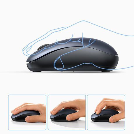 Mouse Ugreen Wireless Mouse MU105 (90550) albastru închis