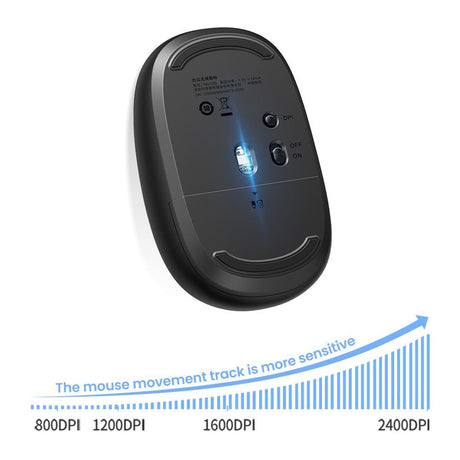 Mouse Ugreen Wireless Mouse MU105 (90550) albastru închis