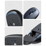 Tastatura/Mouse Ugreen Wireless Mouse MU105 (90550), 800/1200/1600/2400 DPI, Albastru Inchis