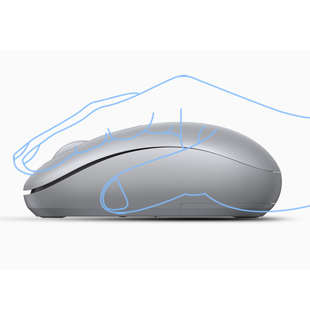 Tastatura/Mouse Ugreen Wireless Mouse MU105 (90669), 800/1200/1600/2400 DPI, Moonlight Gray