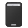 Suport Mcdodo Magnetic Card Napa Series (WH-7920), 3x Card Capacity, Leather Texture, Ultra-slim, Negru