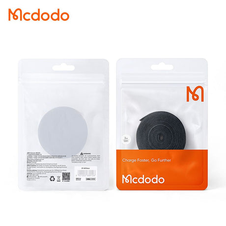 Cablu Mcdodo Organizer Belt (VS-0960), Velcro Straps, 1m, Negru