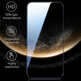 Folie de protectie ESR Corning Gorilla Glass UltraFit™ (set de 3) compatibil cu iPhone 17 / iPhone 16 Pro, Negru