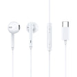 Casti Mcdodo Wired Earphones (HP-7500), with Volume Control, Type-C, DAC Chip, Hi-Res Audio, 1.2m, Alb