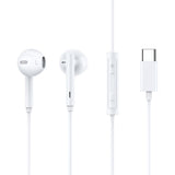 Casti Mcdodo Wired Earphones (HP-7500), with Volume Control, Type-C, DAC Chip, Hi-Res Audio, 1.2m, Alb
