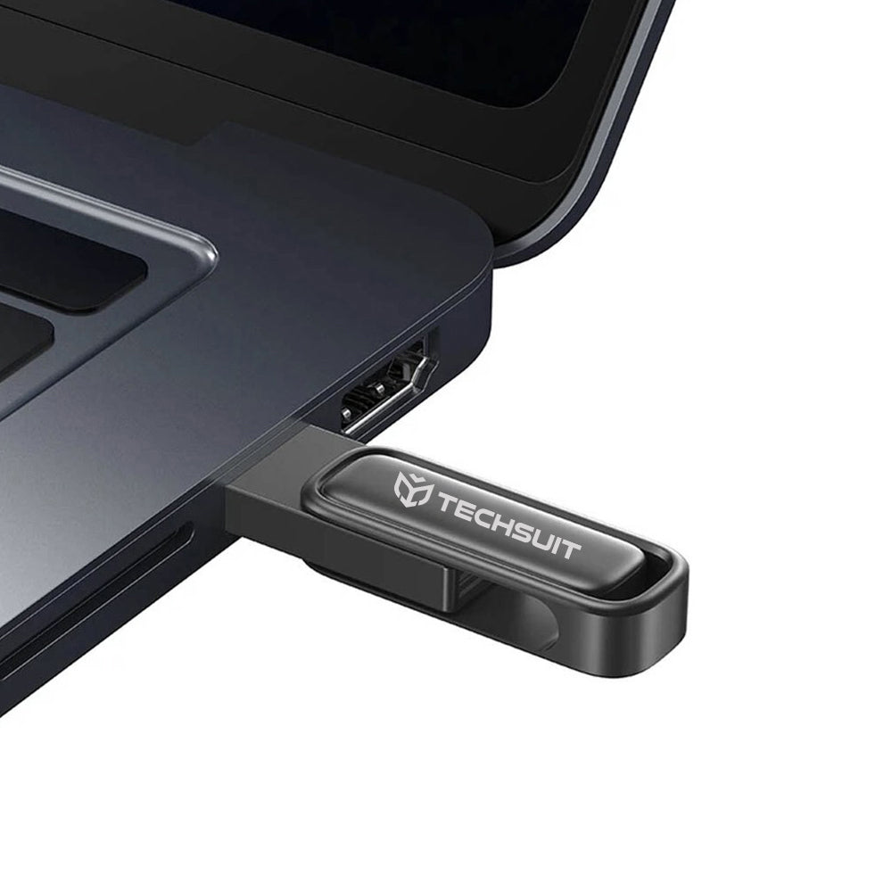 Stick de Memorie Techsuit THSM33 (THSM33264), 64GB, USB 3.0, Gri