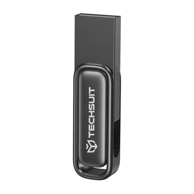 Stick de Memorie Techsuit THSM33 (THSM33132), 32GB, 80M/s, Gri