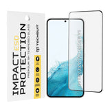 Folie de protectie Techsuit ESD Glass compatibil cu Samsung Galaxy S22 5G / S23, Negru