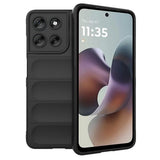 Husa de protectie Techsuit Magic Shield compatibil cu Motorola Moto G56, Negru
