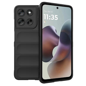 Husa de protectie Techsuit Magic Shield compatibil cu Motorola Moto G56, Negru
