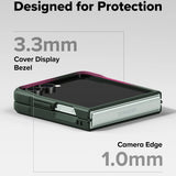 Husa de protectie Ringke Onyx compatibil cu Samsung Galaxy Z Flip7, Verde Inchis