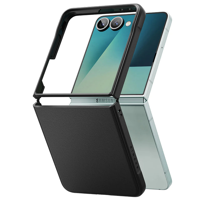 Husa de protectie Ringke Onyx compatibil cu Samsung Galaxy Z Flip7, Negru