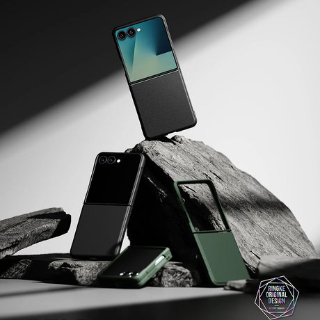 Husa de protectie Ringke Onyx compatibil cu Samsung Galaxy Z Flip7, Negru