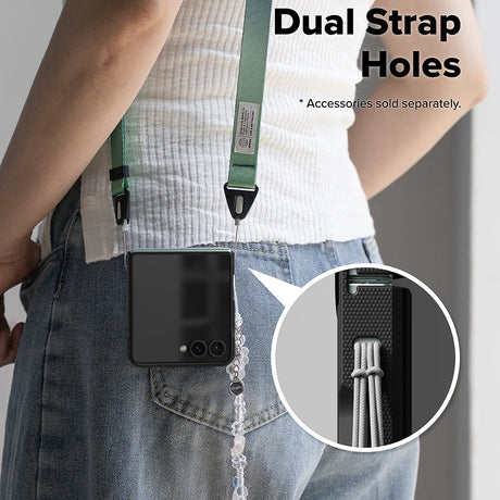Husa de protectie Ringke Onyx compatibil cu Samsung Galaxy Z Flip7, Negru