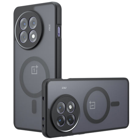 Husa de protectie Techsuit PureFrost MagSafe compatibil cu OnePlus 13R, Negru Mat