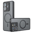 Husa de protectie Techsuit PureFrost MagSafe compatibil cu Xiaomi Redmi Note 14 4G (Standard), Negru Mat