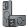 Husa de protectie Techsuit PureFrost MagSafe compatibil cu Xiaomi Redmi Note 14 5G, Negru Mat
