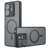 Husa de protectie Techsuit PureFrost MagSafe compatibil cu Xiaomi Redmi Note 14 5G, Negru Mat
