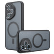 Husa de protectie Techsuit PureFrost MagSafe compatibil cu Honor 400, Negru Mat