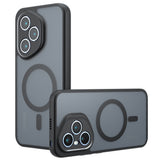 Husa de protectie Techsuit PureFrost MagSafe compatibil cu Honor 400, Negru Mat