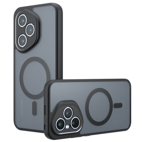 Husa de protectie Techsuit PureFrost MagSafe compatibil cu Honor 400, Negru Mat