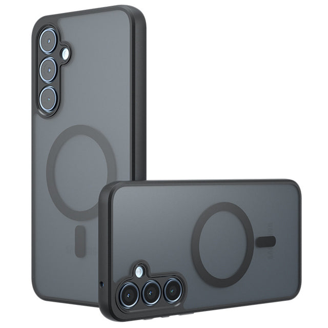 Husa de protectie Techsuit PureFrost MagSafe compatibil cu Samsung Galaxy A15 5G, Negru Mat