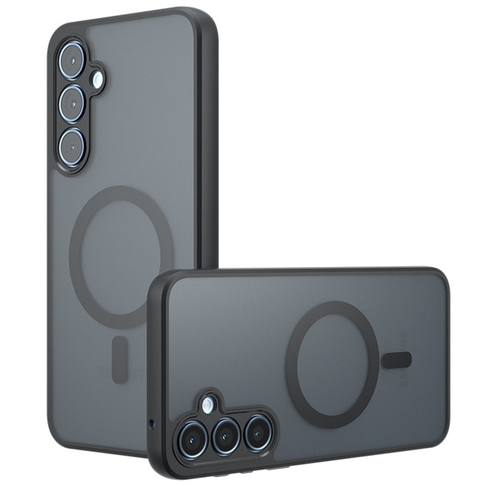 Husa de protectie Techsuit PureFrost MagSafe compatibil cu Samsung Galaxy A14 4G / A14 5G, Negru Mat