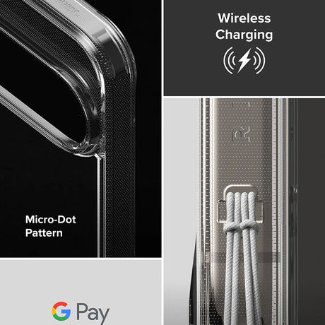 Husa de protectie Ringke Fusion compatibil cu Google Pixel 10 / 10 Pro, Transparent
