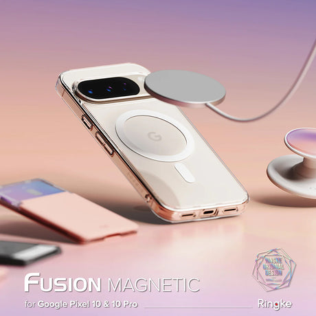 Husa de protectie Ringke Fusion MagSafe compatibil cu Google Pixel 10 / 10 Pro, Transparent