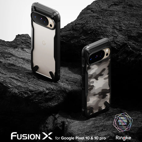 Husa de protectie Ringke Fusion X compatibil cu Google Pixel 10 / 10 Pro, Negru
