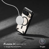 Husa de protectie Ringke Fusion X MagSafe compatibil cu Google Pixel 10 / 10 Pro, Negru