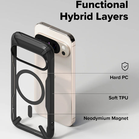 Husa de protectie Ringke Fusion X MagSafe compatibil cu Google Pixel 10 / 10 Pro, Negru
