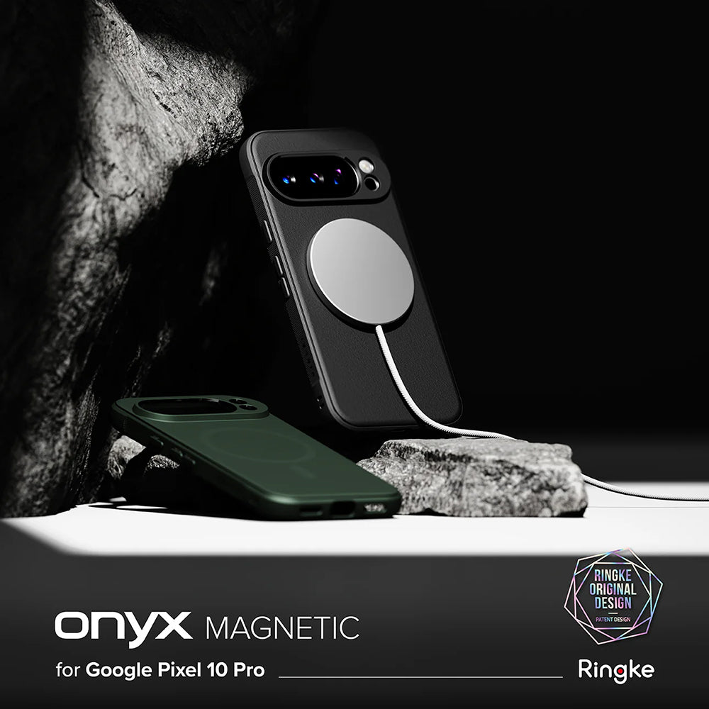 Husa de protectie Ringke Onyx MagSafe compatibil cu Google Pixel 10 Pro, Verde Inchis