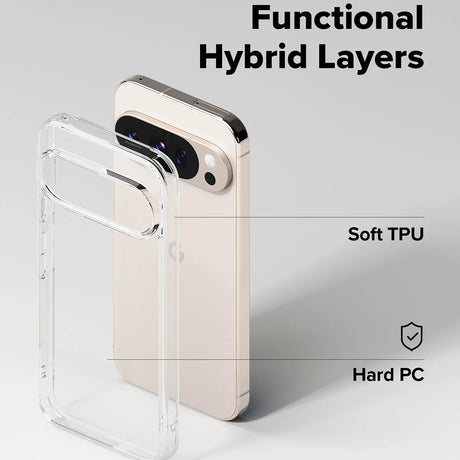 Husa de protectie Ringke Fusion compatibil cu Google Pixel 10 Pro XL, Transparent