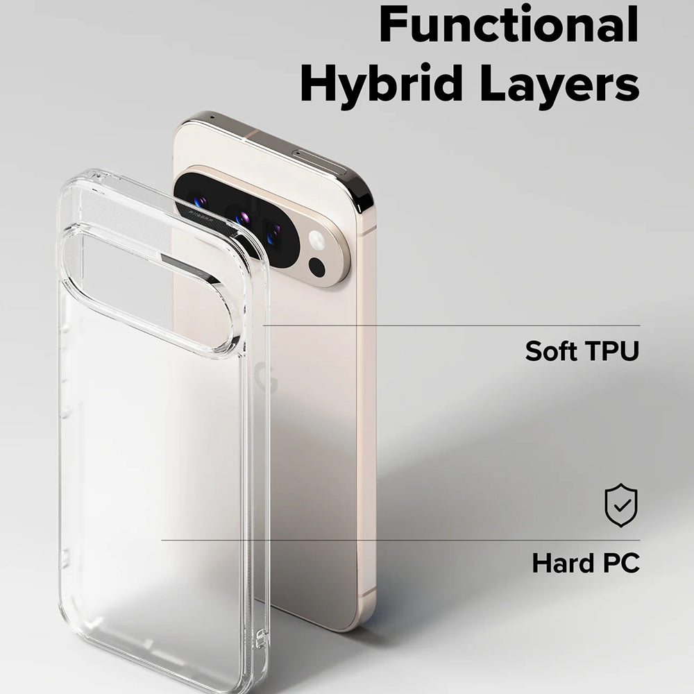 Husa de protectie Ringke Fusion compatibil cu Google Pixel 10 Pro XL, Transparent Mat