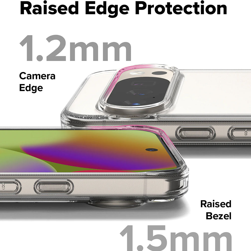 Husa de protectie Ringke Fusion compatibil cu Google Pixel 10 Pro XL, Transparent Mat