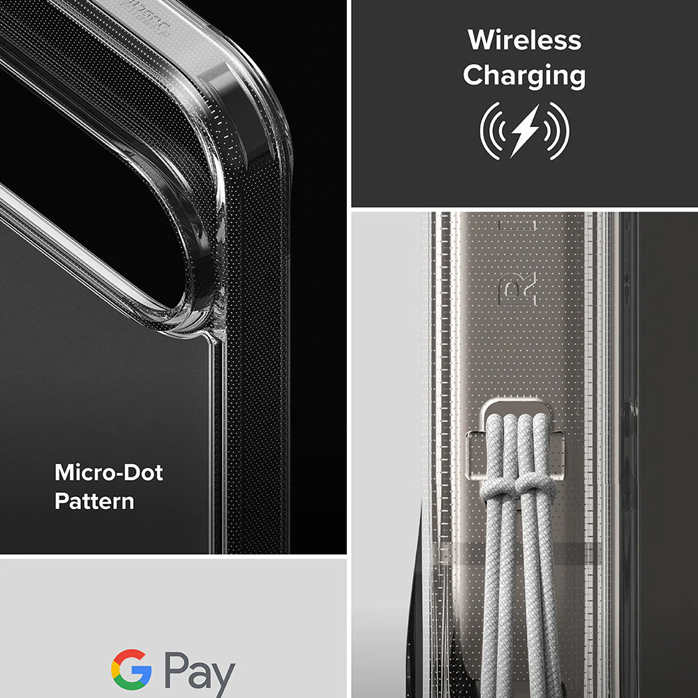 Husa de protectie Ringke Fusion compatibil cu Google Pixel 10 Pro XL, Transparent Mat