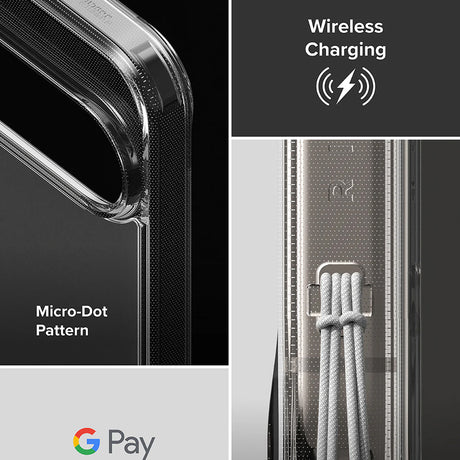 Husa de protectie Ringke Fusion compatibil cu Google Pixel 10 Pro XL, Transparent Mat