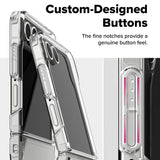 Husa de protectie Ringke Fusion compatibil cu Samsung Galaxy Z Flip7, Transparent