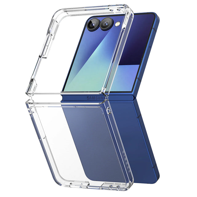 Husa de protectie Ringke Fusion compatibil cu Samsung Galaxy Z Flip7, Transparent