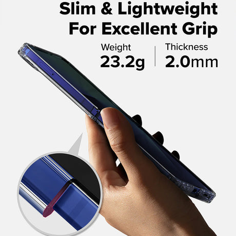 Husa de protectie Ringke Fusion compatibil cu Samsung Galaxy Z Flip7, Transparent