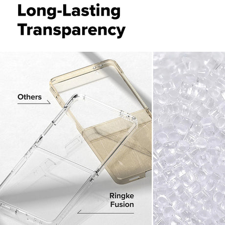 Husa de protectie Ringke Fusion compatibil cu Samsung Galaxy Z Flip7, Transparent
