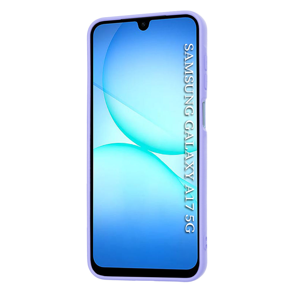 Husa de protectie Techsuit SoftFlex compatibil cu SSamsung Galaxy A17 5G / A17 4G / M17 / F17, Mov Deschis